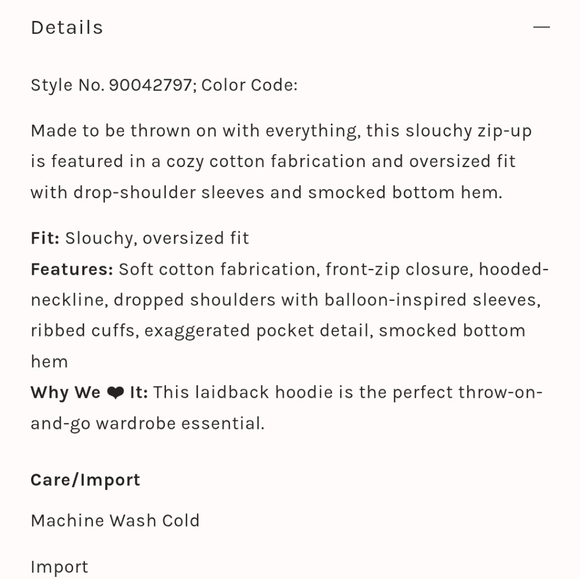 Free People Lucky Zip Up - Picture 4 of 4